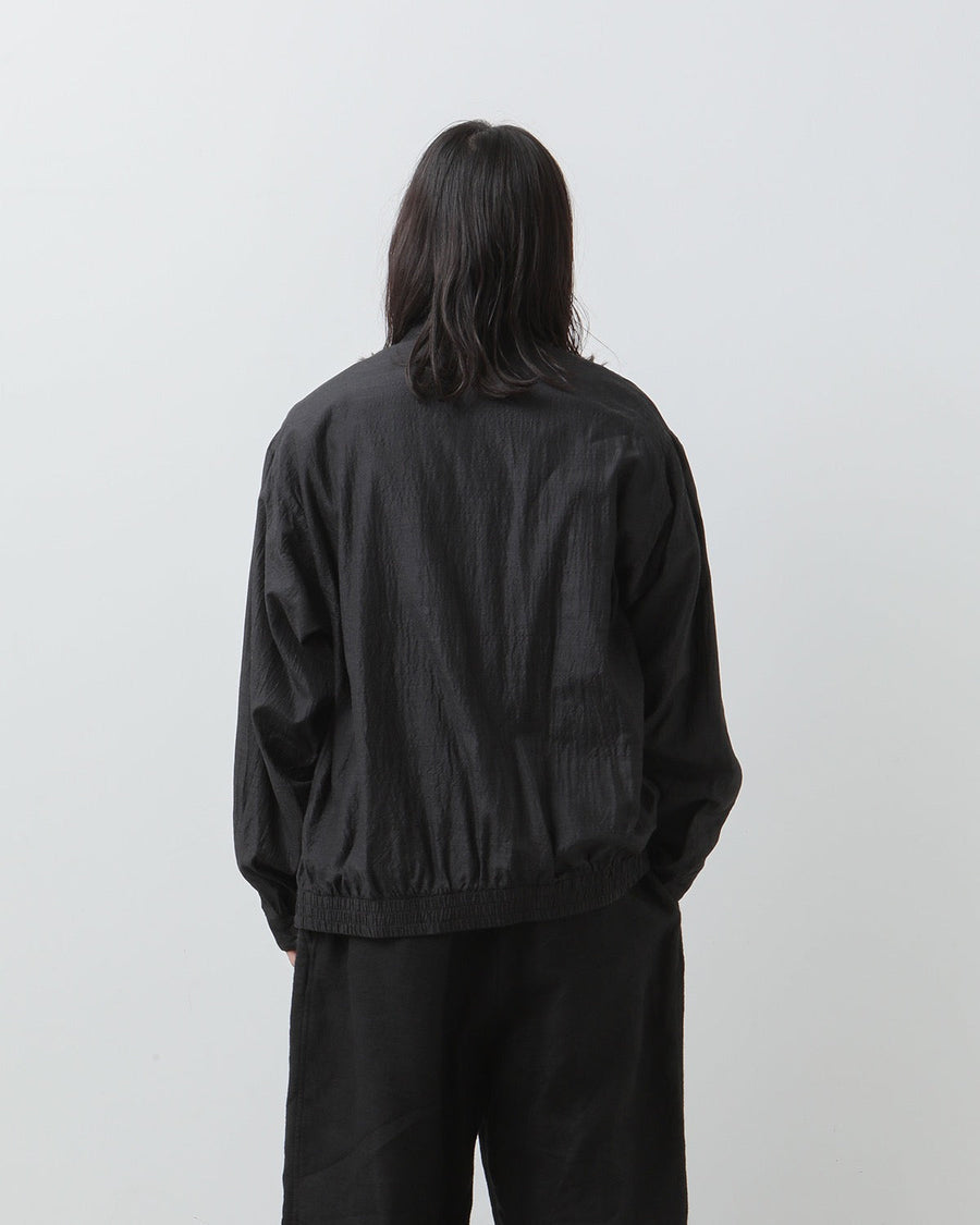 COMOLI Wool Silk Swing Top