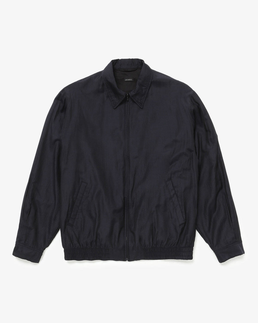 COMOLI Wool Silk Swing Top