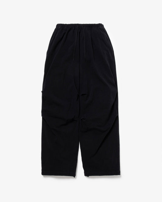 COMOLI Cotton Jersey Knee-Tuck Pants