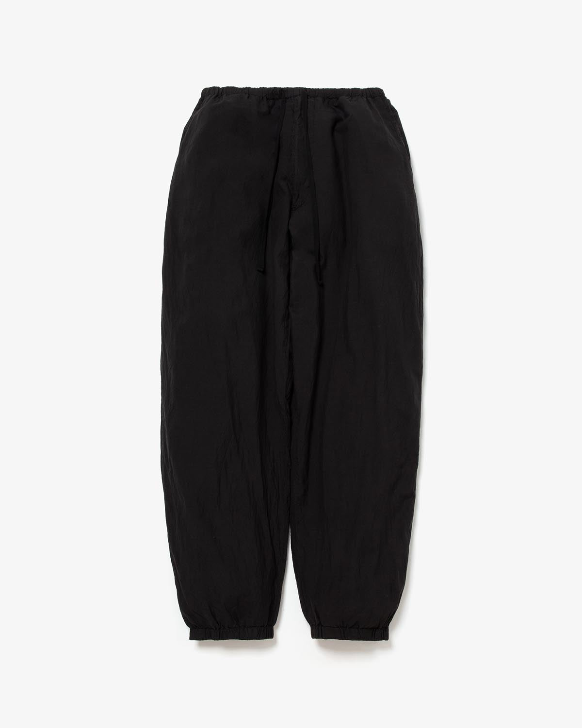 COMOLI Silk Product Dyed Drawstring Pants