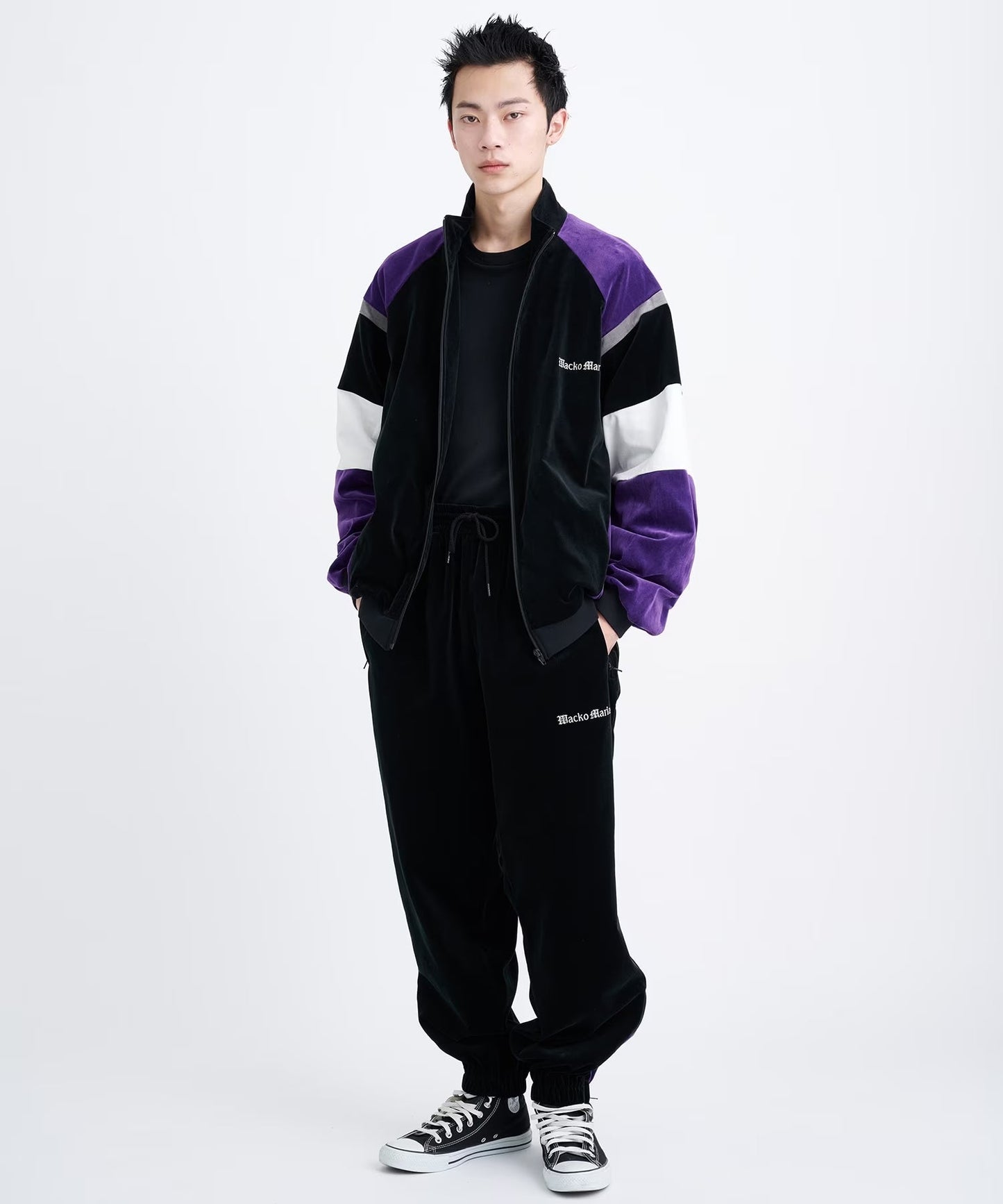 WACKO MARIA VELVETEEN TRACK JACKET