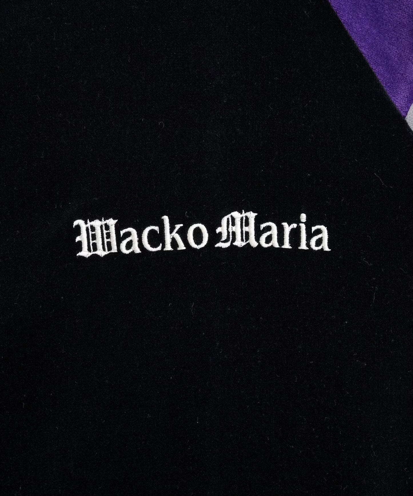 WACKO MARIA VELVETEEN TRACK JACKET