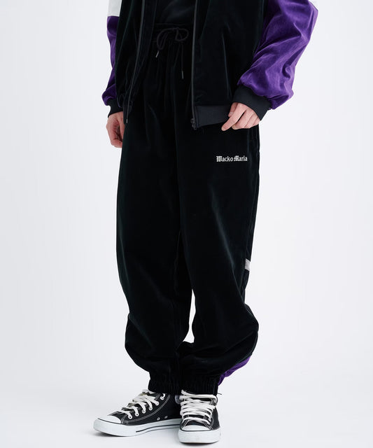 WACKO MARIA VELVETEEN TRACK PANTS