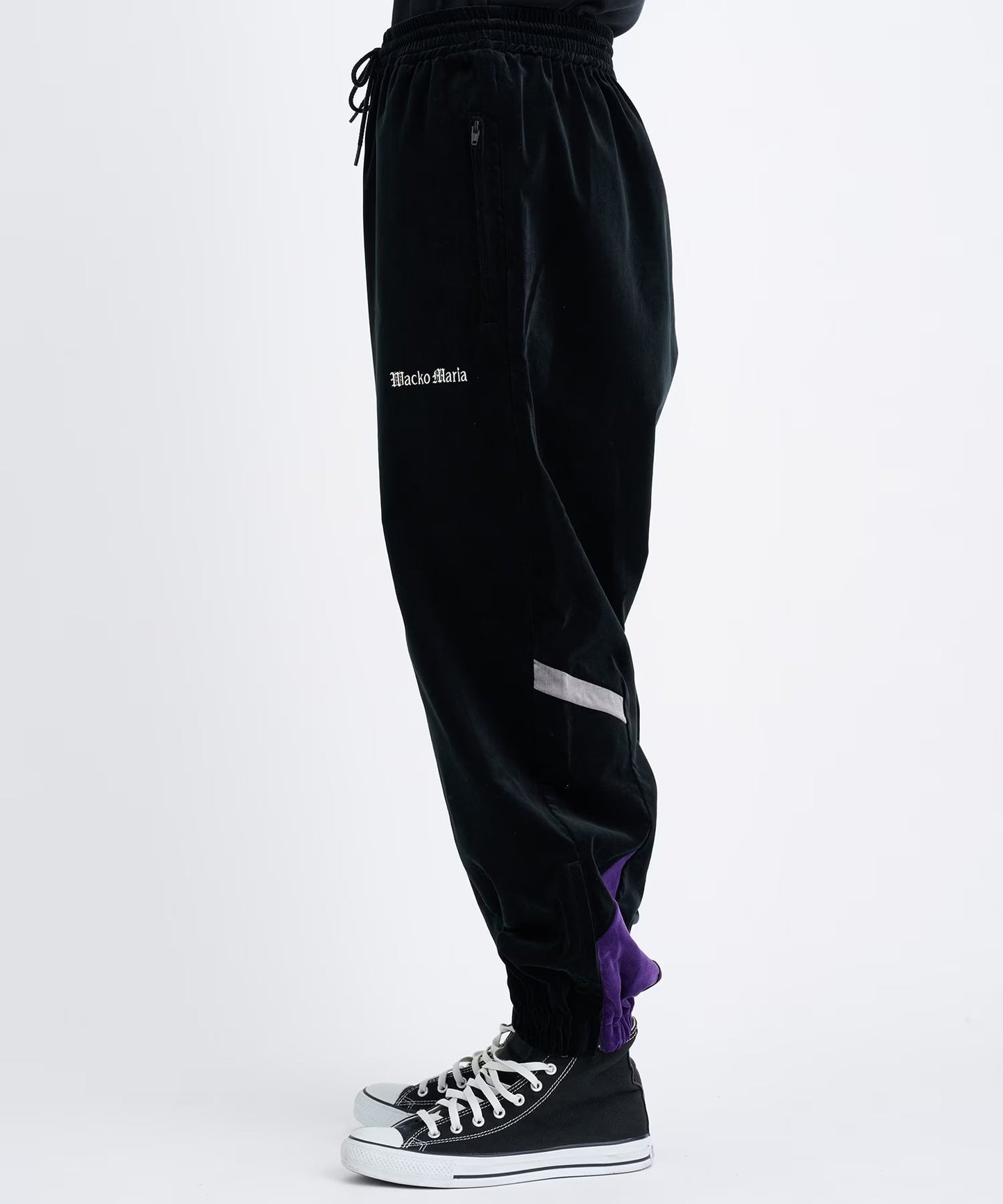 WACKO MARIA VELVETEEN TRACK PANTS
