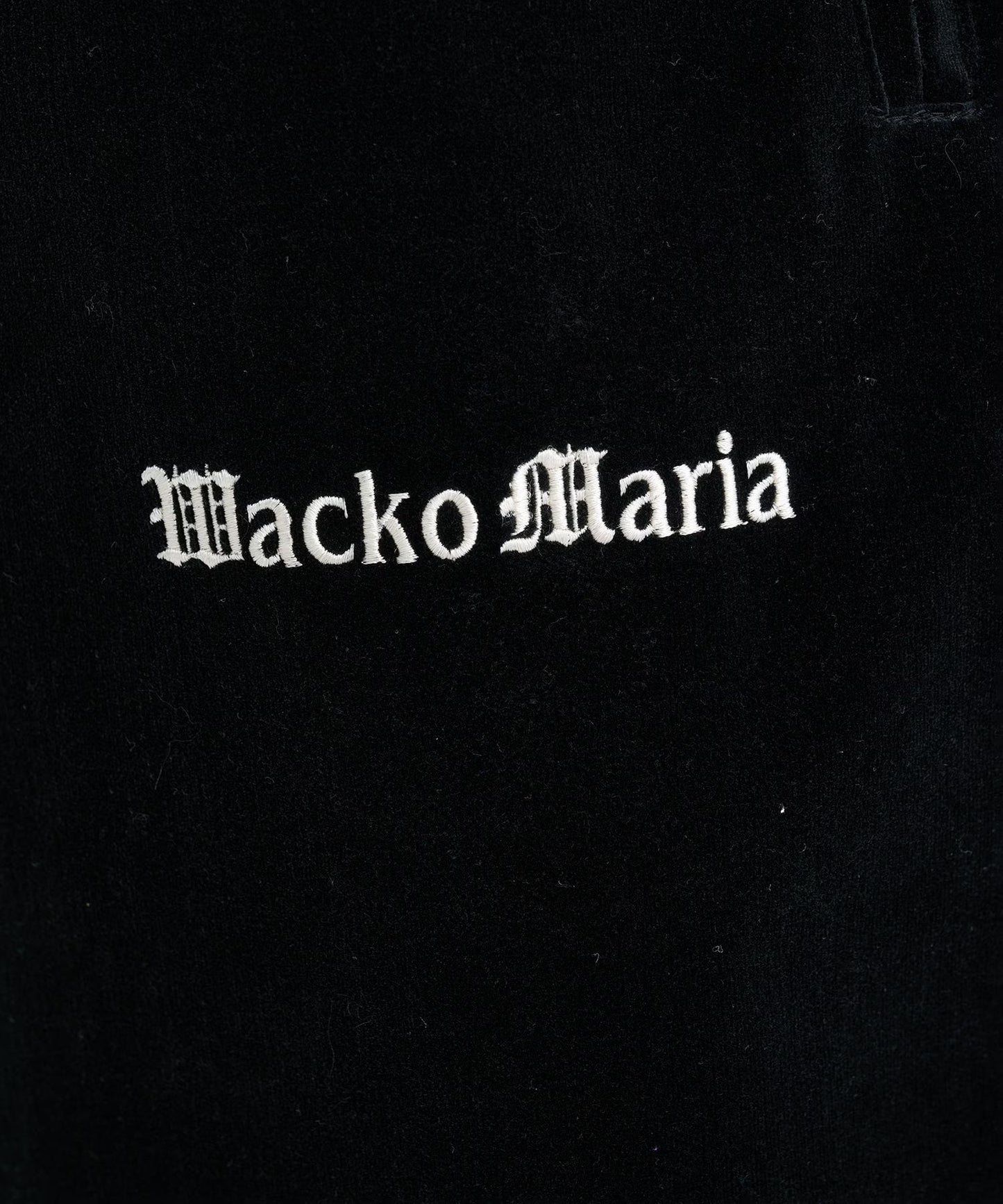 WACKO MARIA VELVETEEN TRACK PANTS