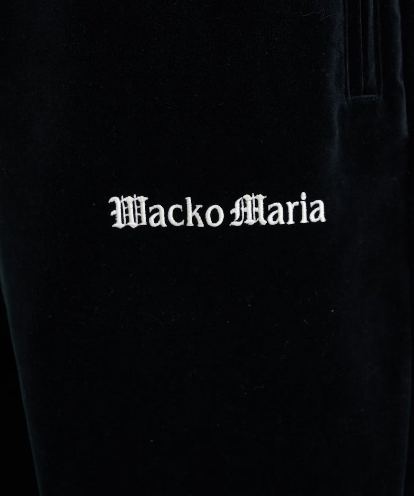 WACKO MARIA VELVETEEN TRACK PANTS