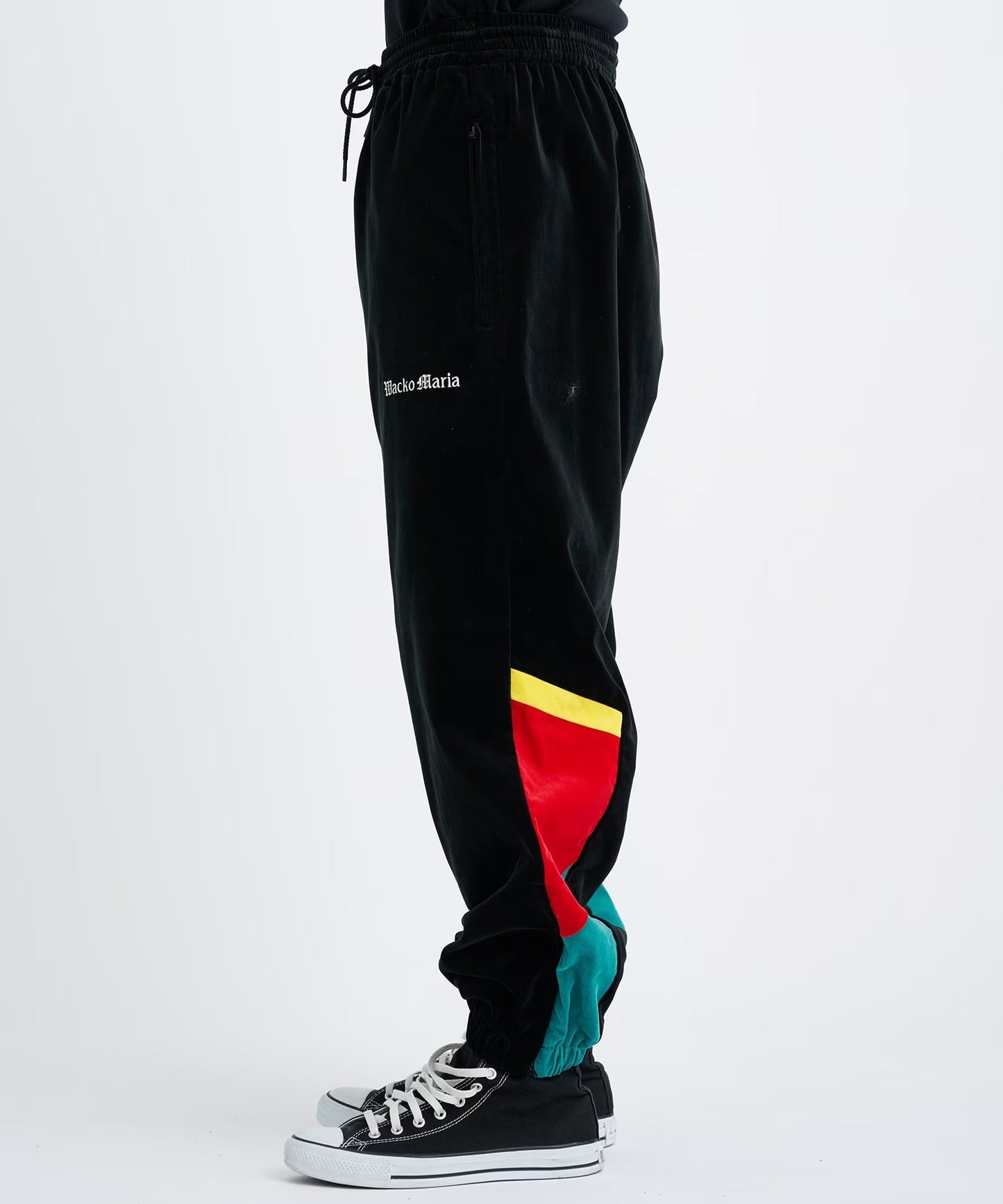 WACKO MARIA VELVETEEN TRACK PANTS