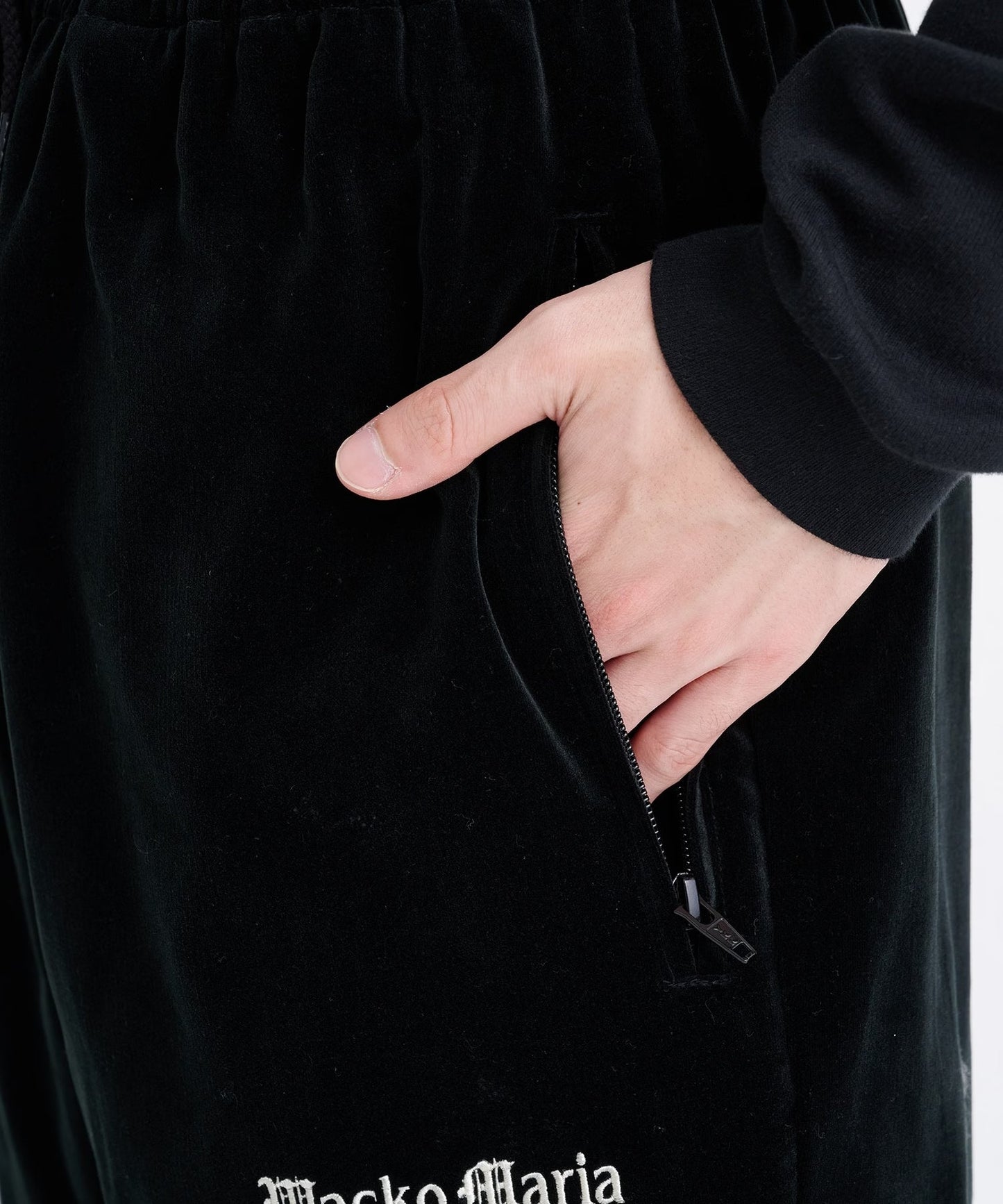 WACKO MARIA VELVETEEN TRACK PANTS