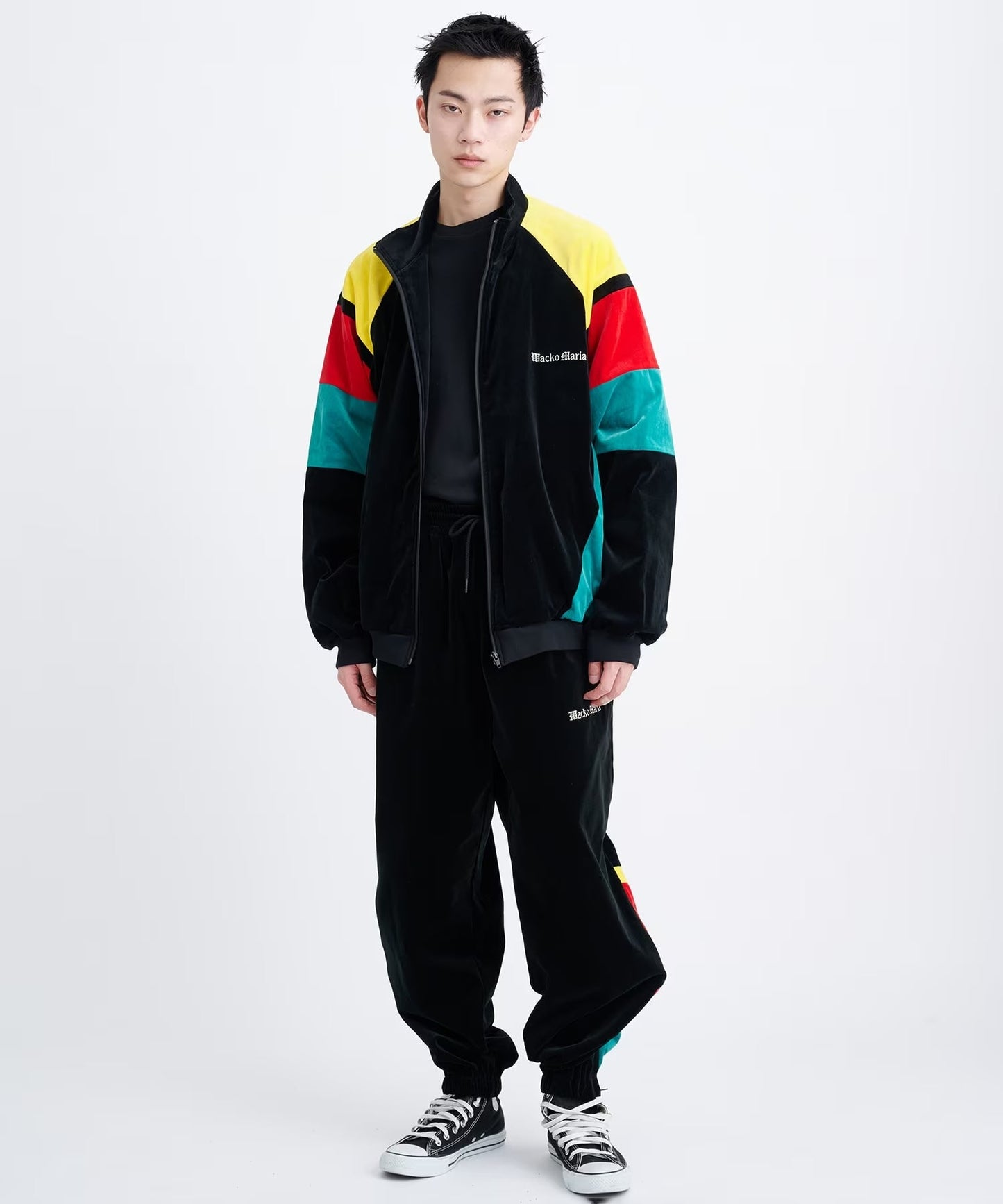 WACKO MARIA VELVETEEN TRACK PANTS