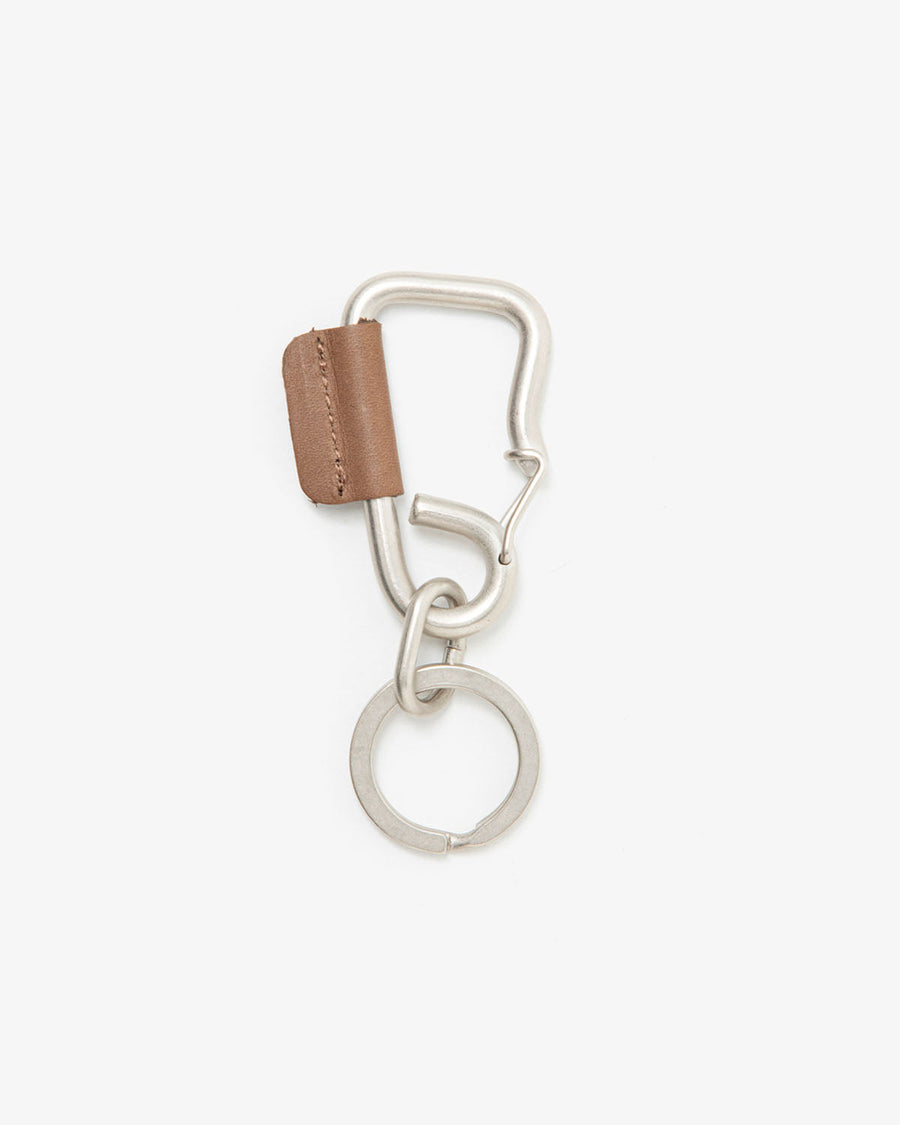 hobo CARABINER KEY RING S with COW LEATHER