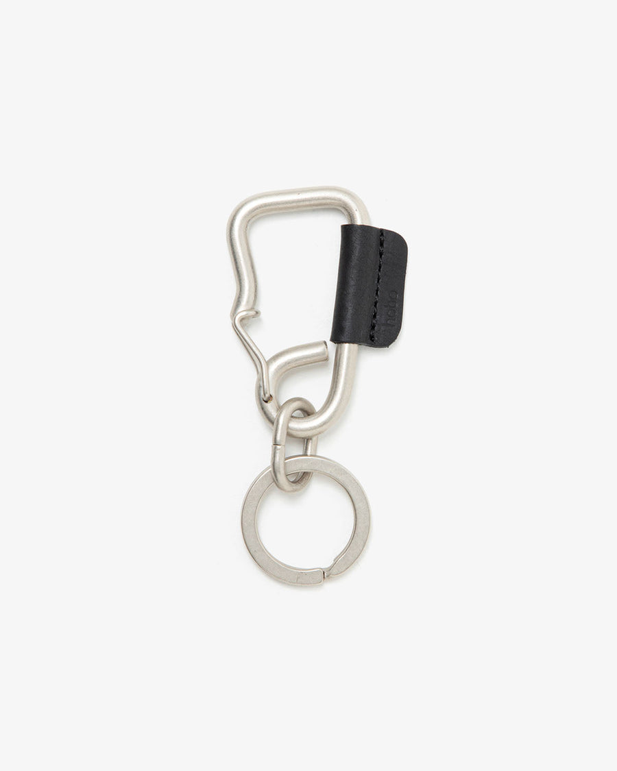 hobo CARABINER KEY RING S with COW LEATHER