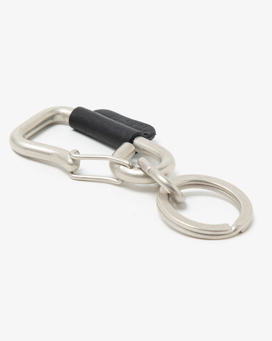 hobo CARABINER KEY RING S with COW LEATHER