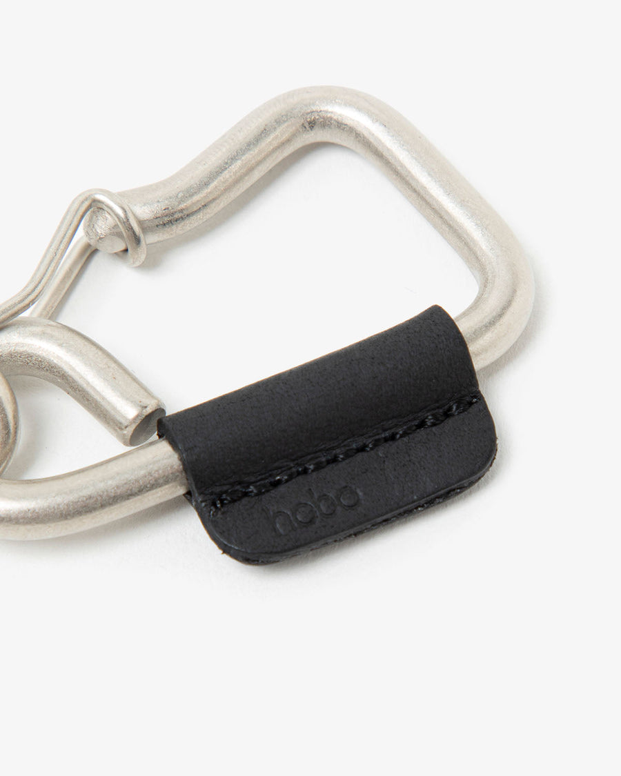 hobo CARABINER KEY RING S with COW LEATHER