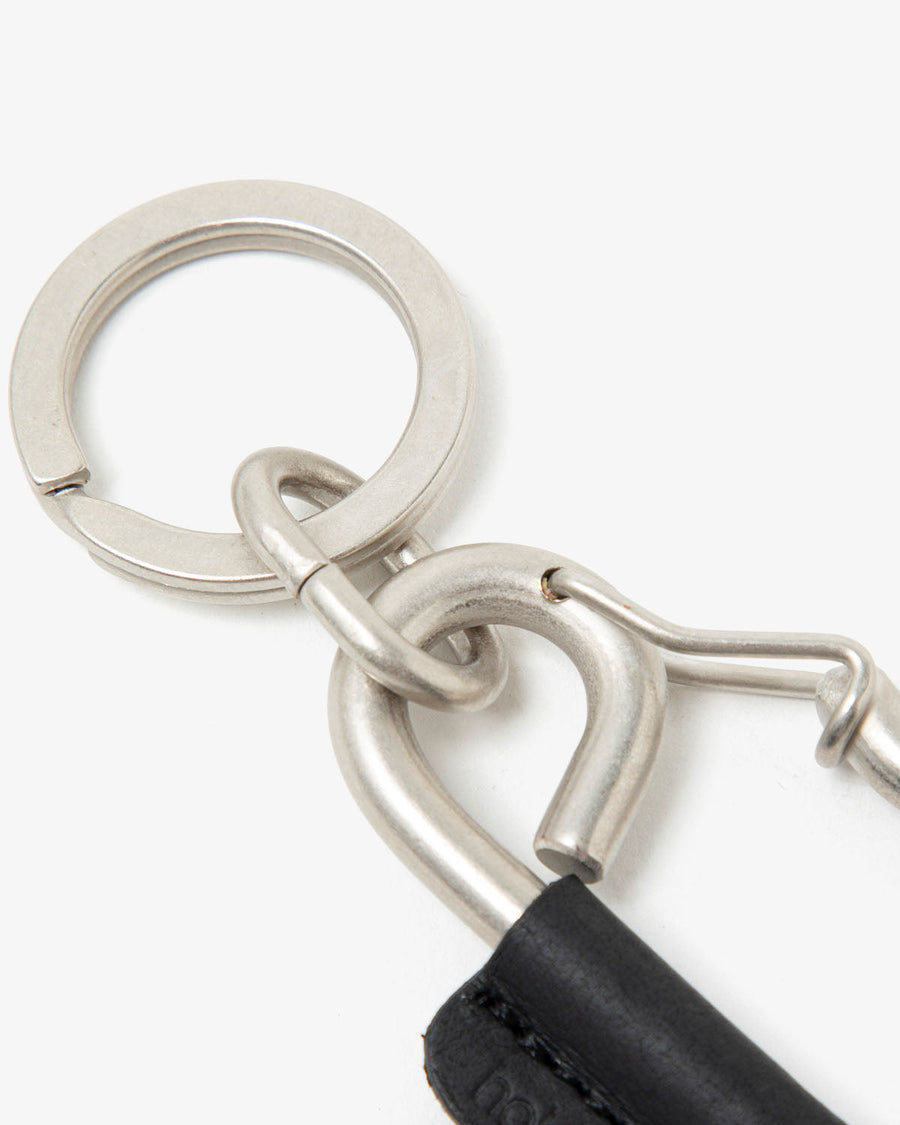 hobo CARABINER KEY RING S with COW LEATHER