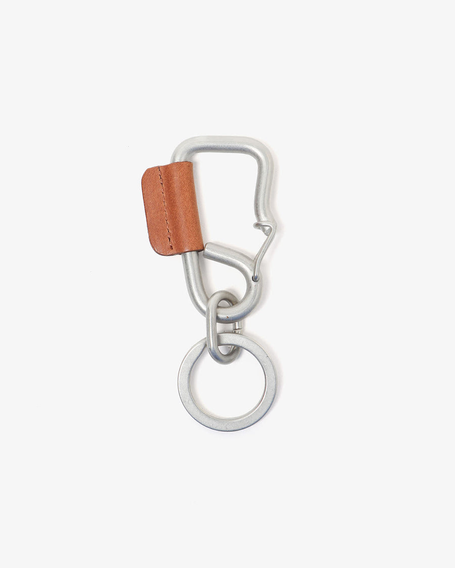 hobo CARABINER KEY RING S with COW LEATHER