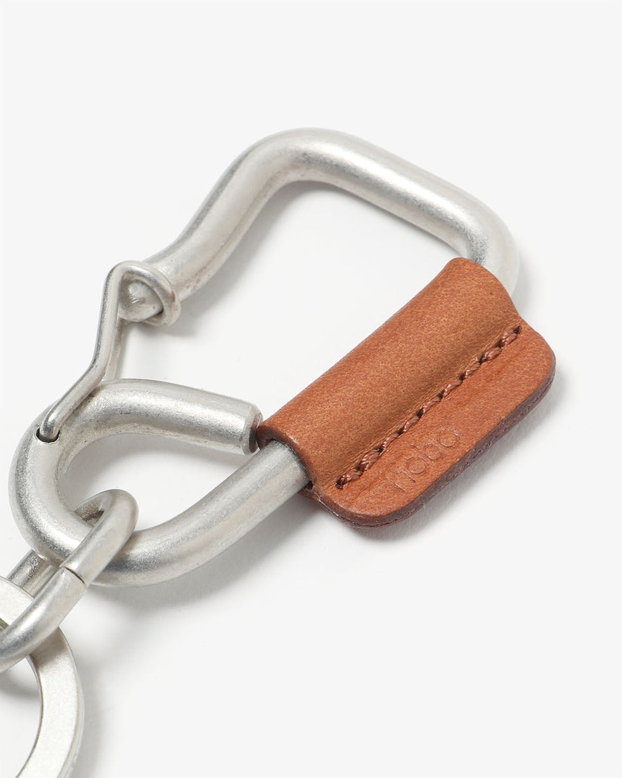 hobo CARABINER KEY RING S with COW LEATHER
