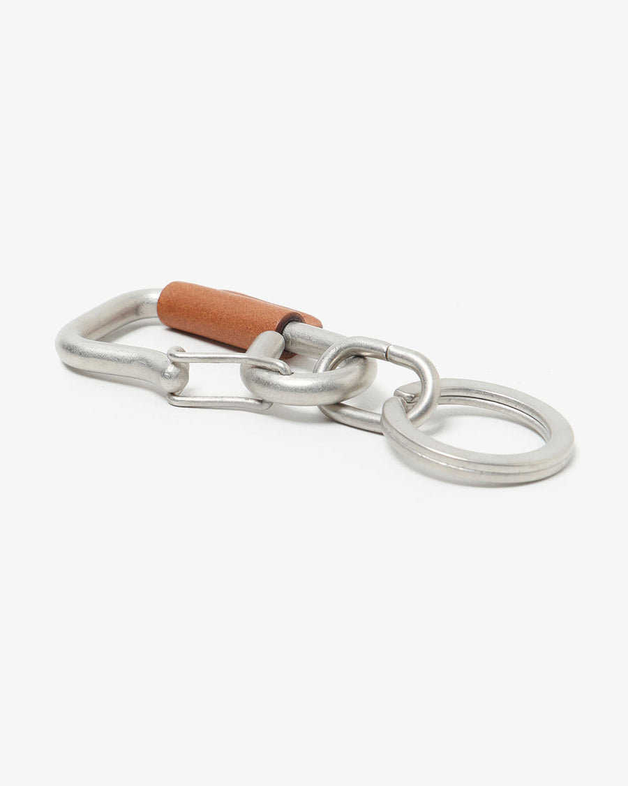 hobo CARABINER KEY RING S with COW LEATHER