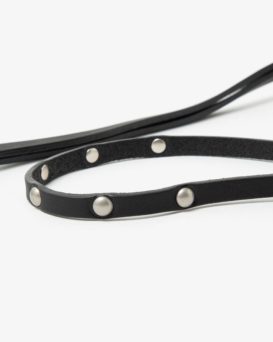 hobo STUDDED LONG KEY RING with COW LEATHER