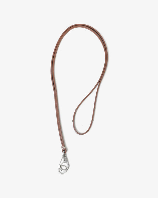 hobo STUDDED LONG KEY RING with COW LEATHER