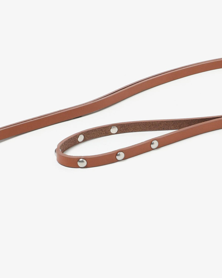 hobo STUDDED LONG KEY RING with COW LEATHER