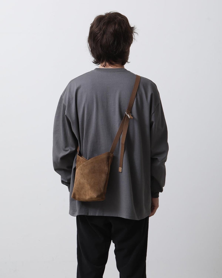 hobo AZUMA SHOULDER BAG S PIG SUEDE