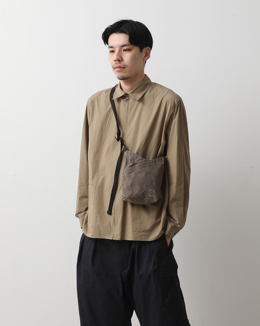 hobo AZUMA SHOULDER BAG S LIGHT CANVAS