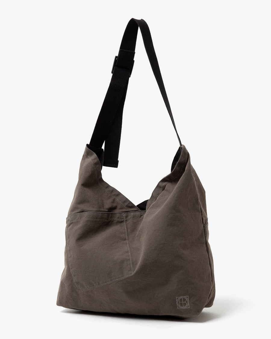 hobo AZUMA SHOULDER BAG M LIGHT CANVAS