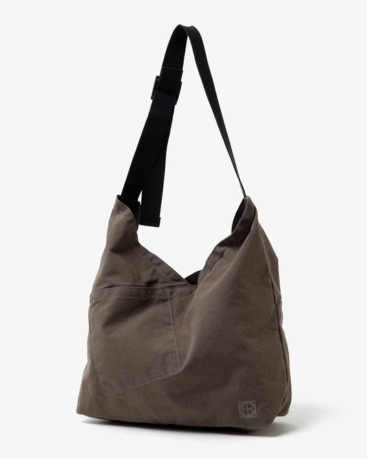 hobo AZUMA SHOULDER BAG M LIGHT CANVAS