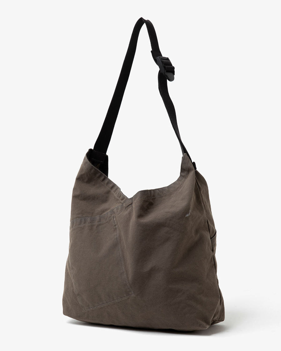 hobo AZUMA SHOULDER BAG M LIGHT CANVAS