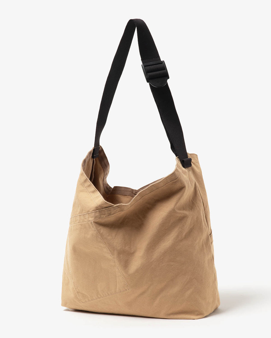 hobo AZUMA SHOULDER BAG M LIGHT CANVAS