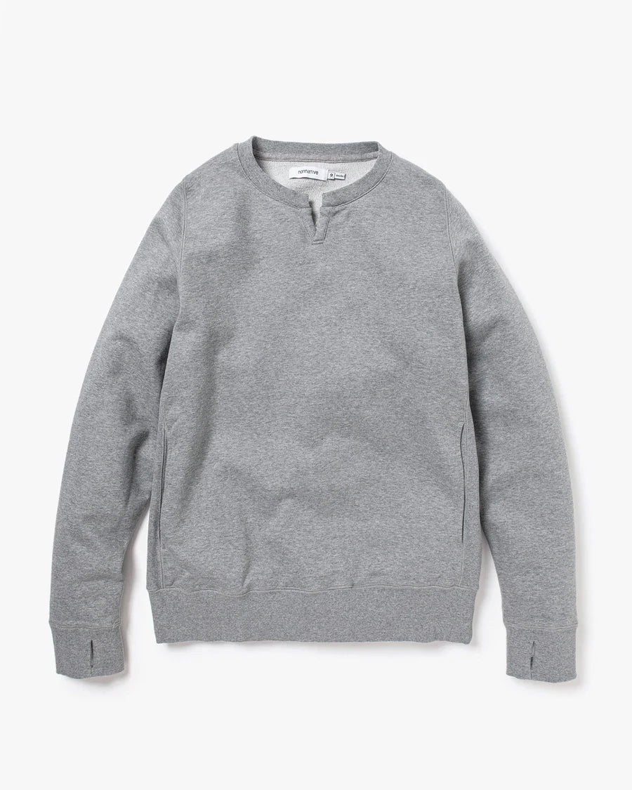 nonnative DWELLER L/S T-NECK PULLOVER COTTON SWEAT