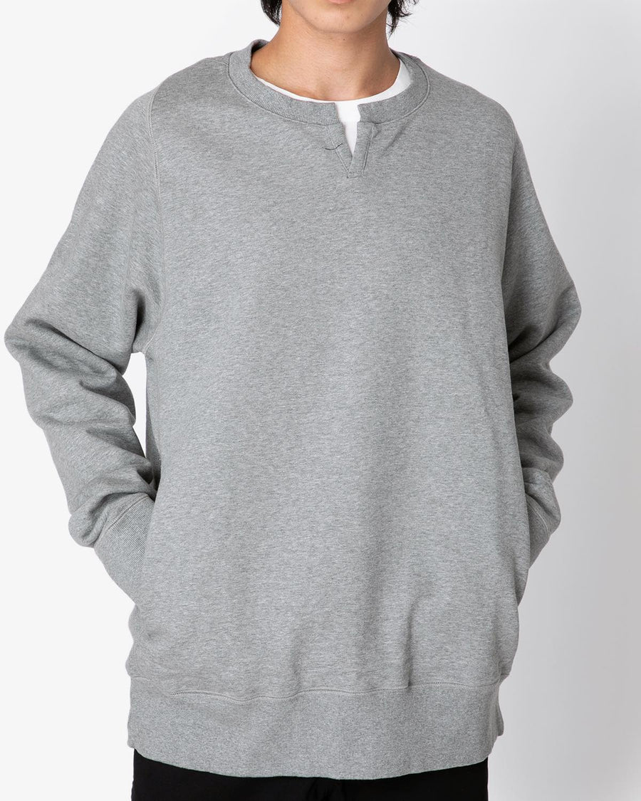 nonnative DWELLER L/S T-NECK PULLOVER COTTON SWEAT