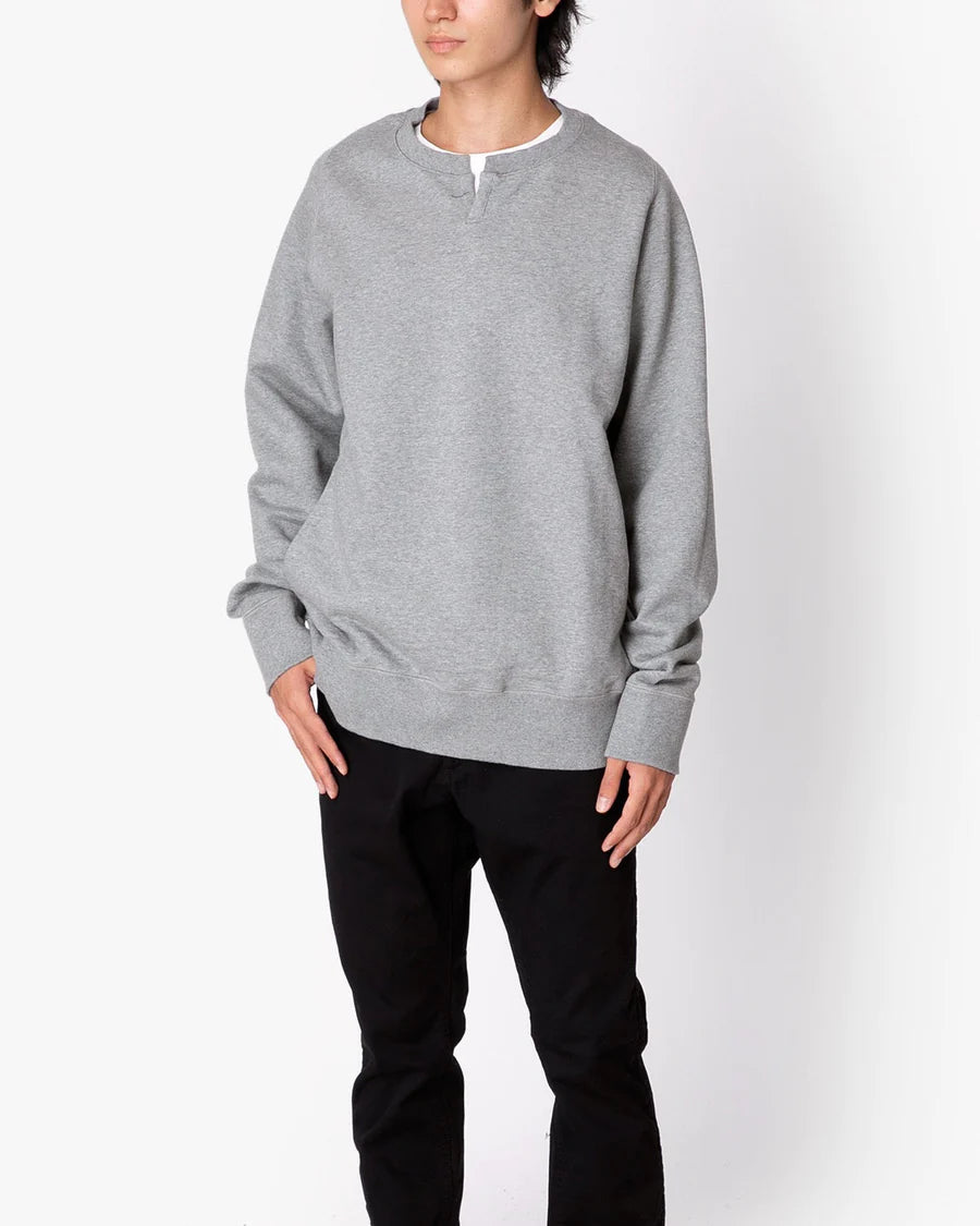 nonnative DWELLER L/S T-NECK PULLOVER COTTON SWEAT