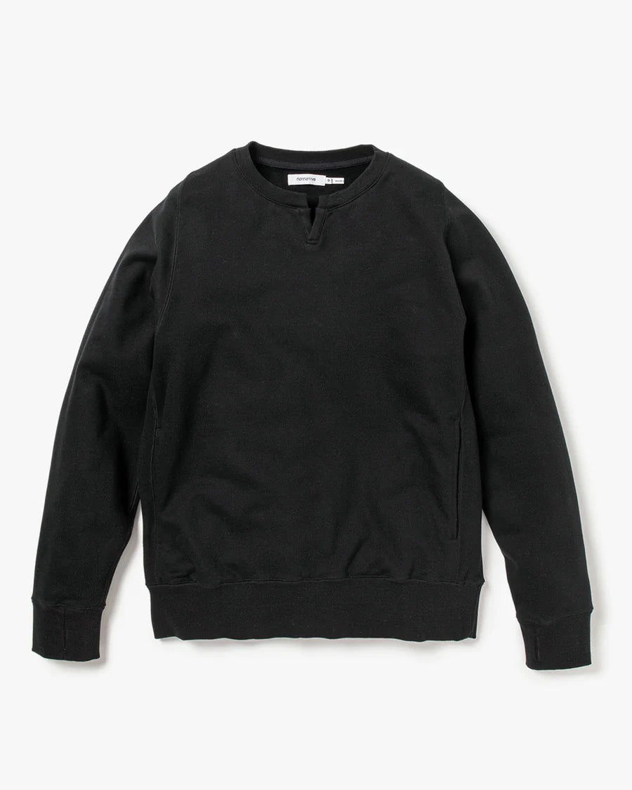 nonnative DWELLER L/S T-NECK PULLOVER COTTON SWEAT