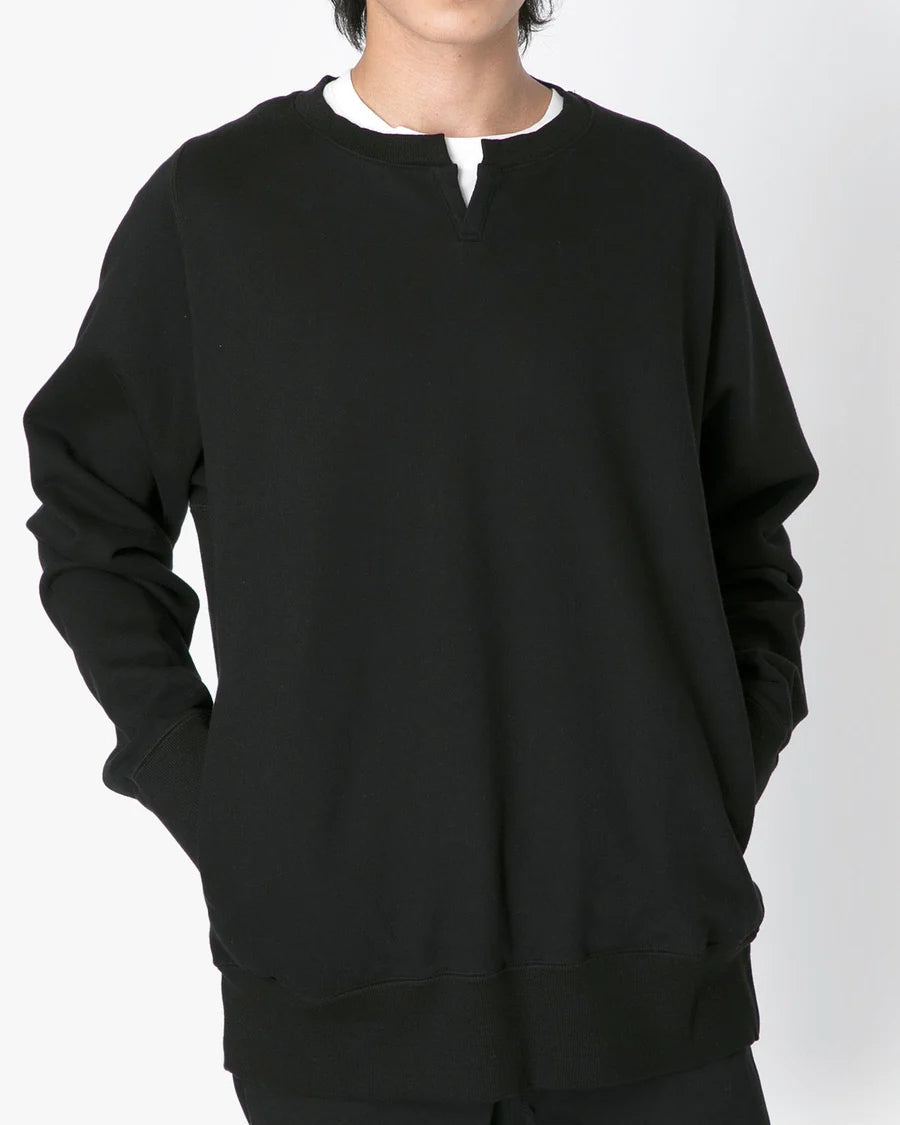 nonnative DWELLER L/S T-NECK PULLOVER COTTON SWEAT