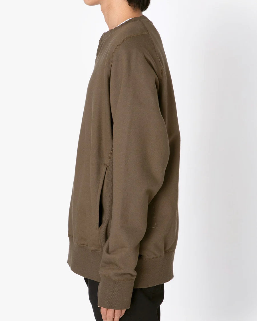 nonnative DWELLER L/S T-NECK PULLOVER COTTON SWEAT