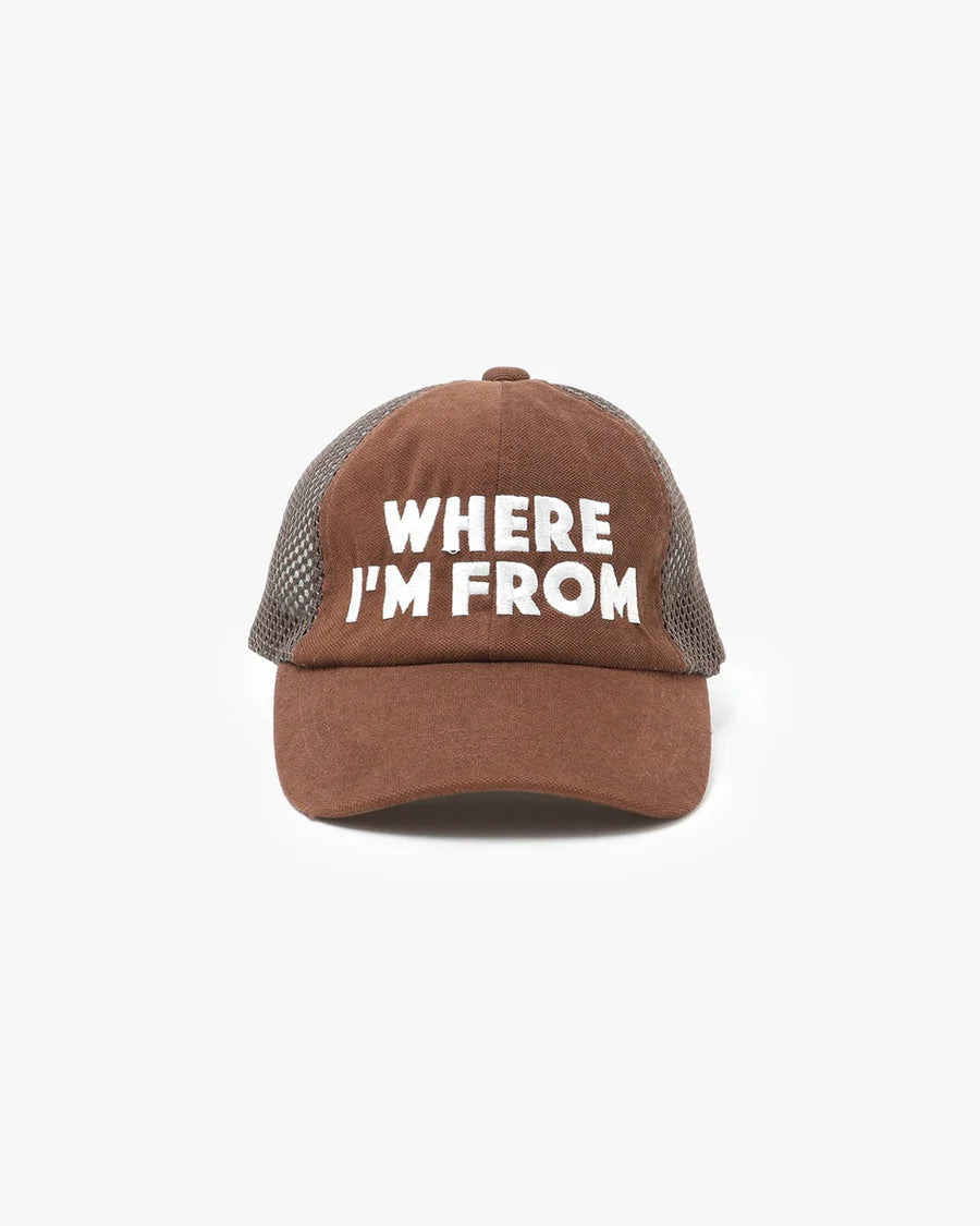 nonnative DWELLER 6P MESH CAP "WHERE I'M FROM"