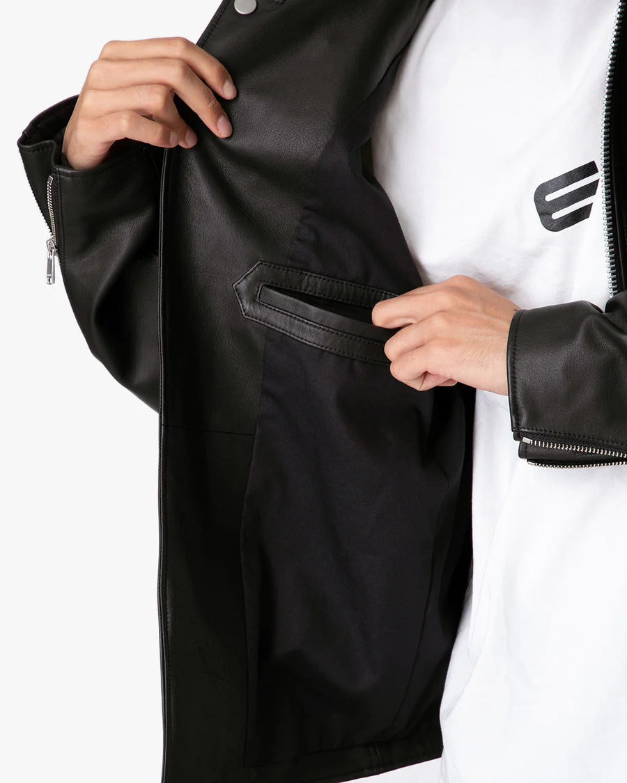 nonnative RIDER BLOUSON SHEEP LEATHER WITH GORE-TEX WINDSTOPPER®