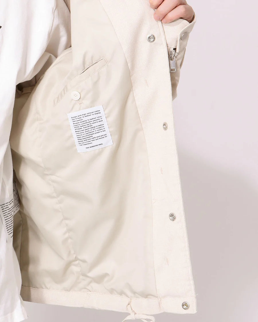 nonnative COACH JACKET P/C/L OXFORD WITH GORE-TEX WINDSTOPPER®