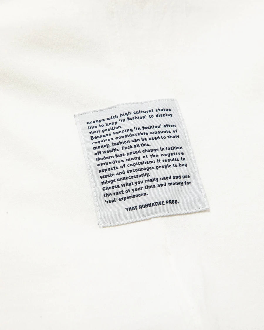 nonnative DWELLER S/S TEE "KEEP ON WALKING"
