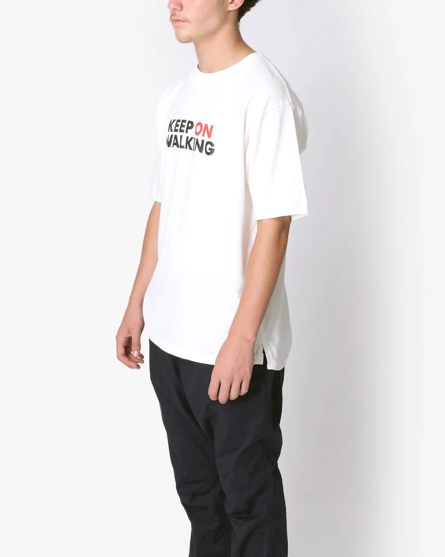 nonnative DWELLER S/S TEE "KEEP ON WALKING"