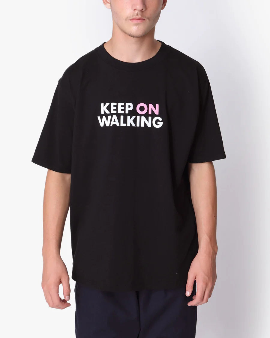 nonnative DWELLER S/S TEE "KEEP ON WALKING"