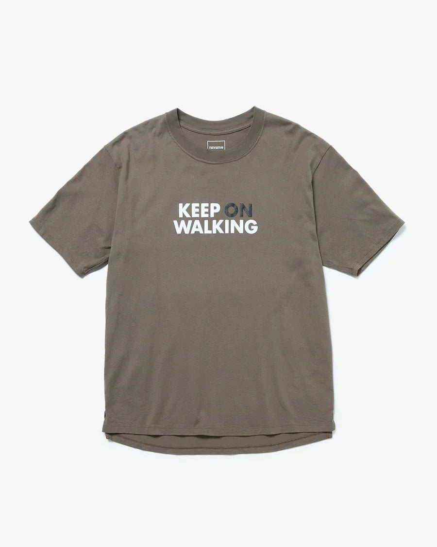 nonnative DWELLER S/S TEE "KEEP ON WALKING"