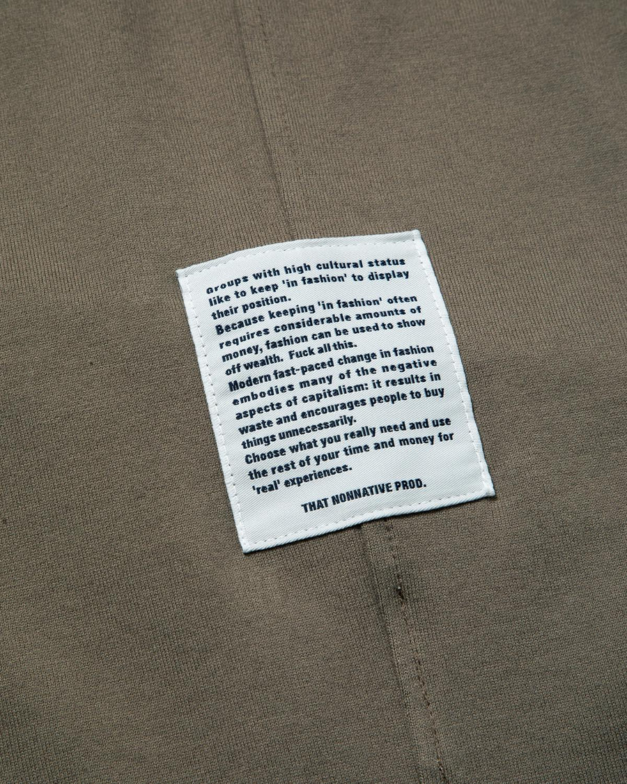nonnative DWELLER S/S TEE "KEEP ON WALKING"