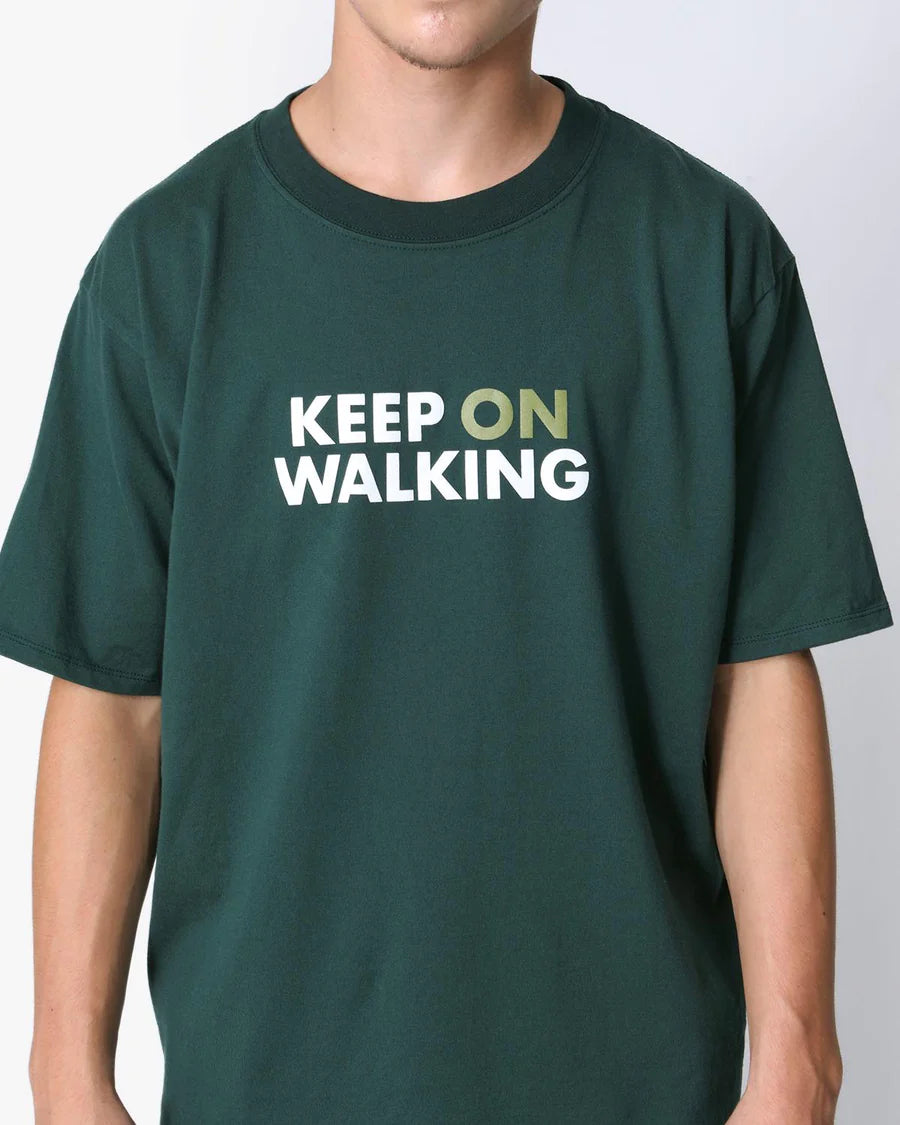 nonnative DWELLER S/S TEE "KEEP ON WALKING"