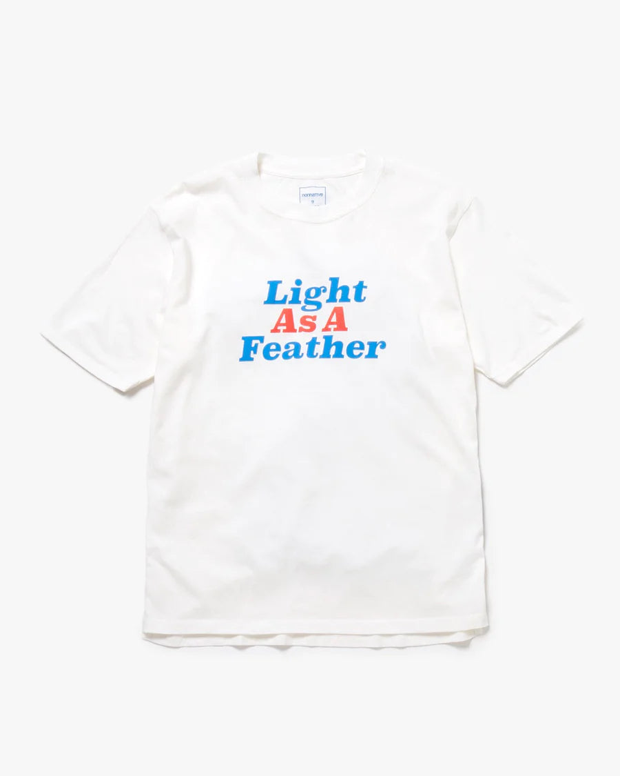 nonnative DWELLER S/S TEE "LIGHT AS A FEATHER"