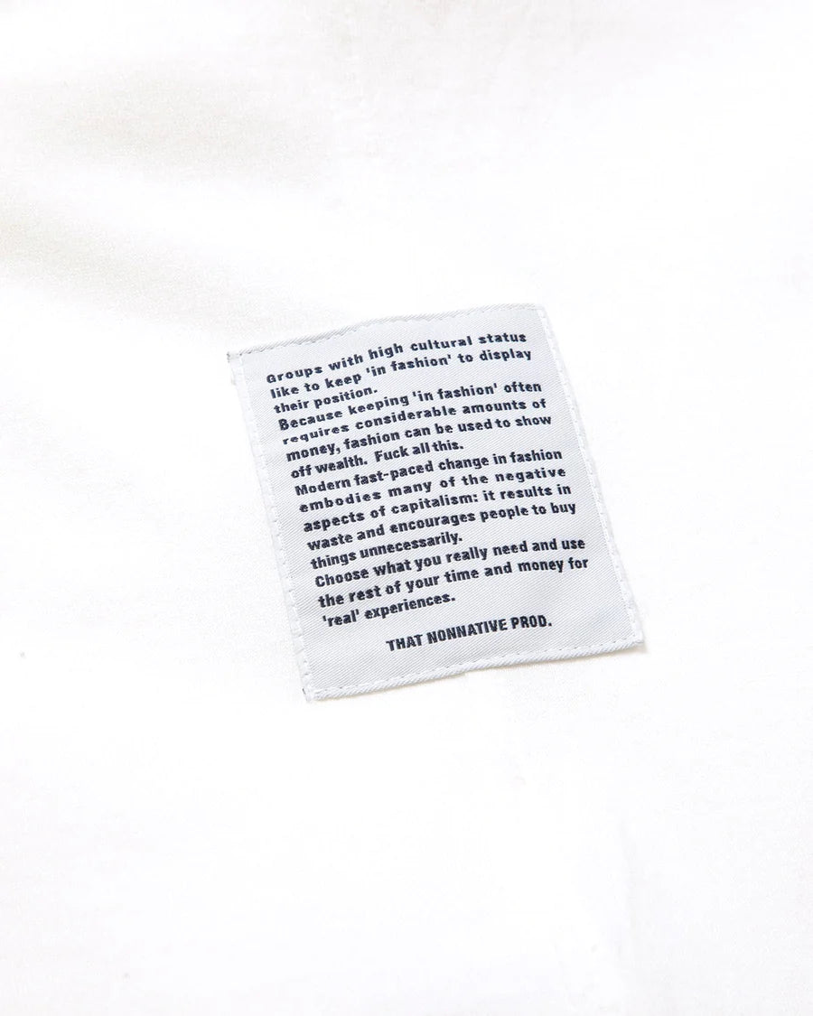 nonnative DWELLER S/S TEE "LIGHT AS A FEATHER"