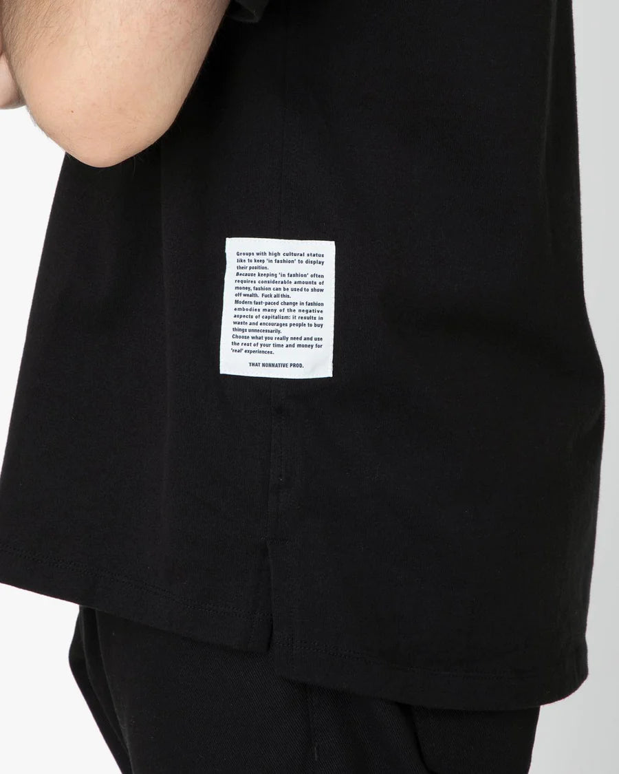 nonnative DWELLER S/S TEE "LIGHT AS A FEATHER"