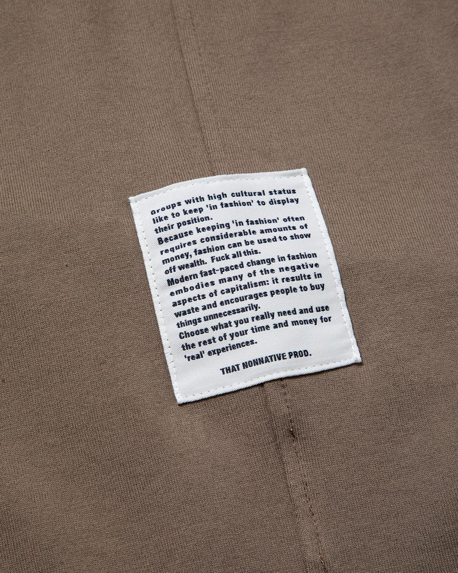 nonnative DWELLER S/S TEE "LIGHT AS A FEATHER"