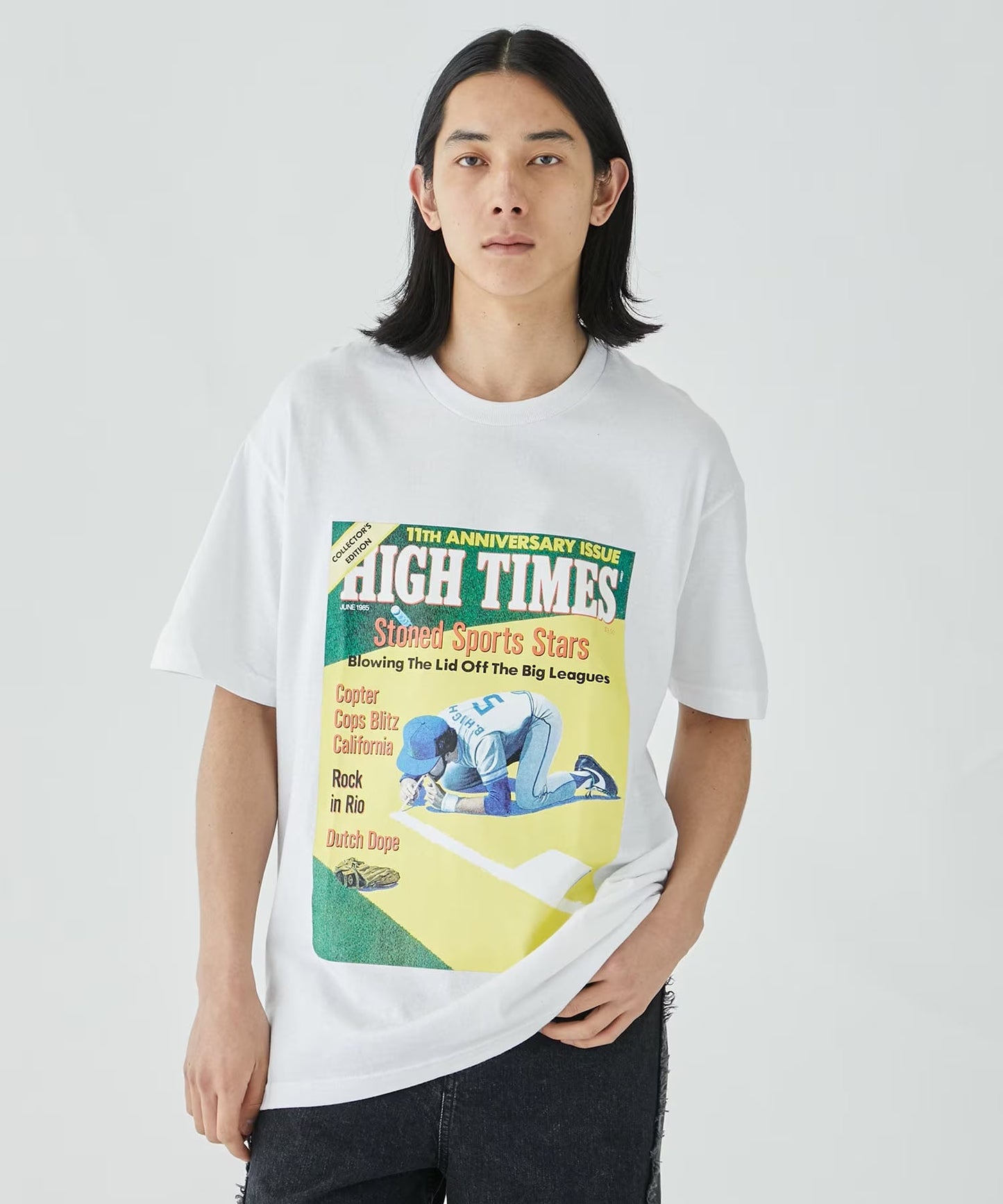 WACKO MARIA HIGHTIMES CREW NECK T-SHIRT TYPE-4